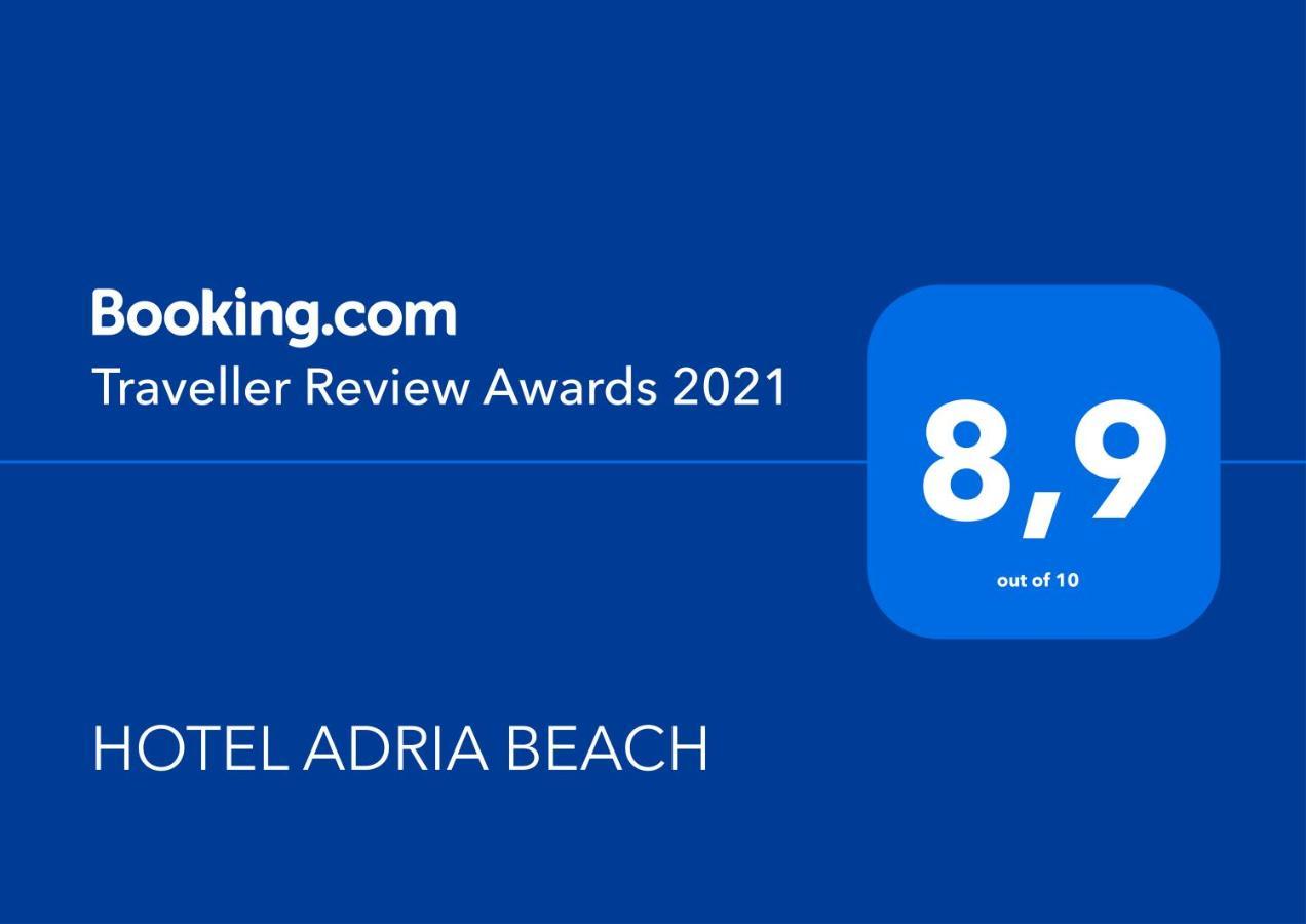 Hotel Adria Beach Rimini Dış mekan fotoğraf